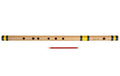 Sarfuddin Concert Bansuri Flute, Scale G# Bass, 24.5", Bamboo