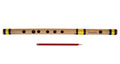 Sarfuddin Concert Bansuri Flute, Scale E Medium, 16", Bamboo