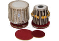 MAHARAJA MUSICALS Designer Dhama Jori, Brass Dhama, Sheesham Dayan ECA