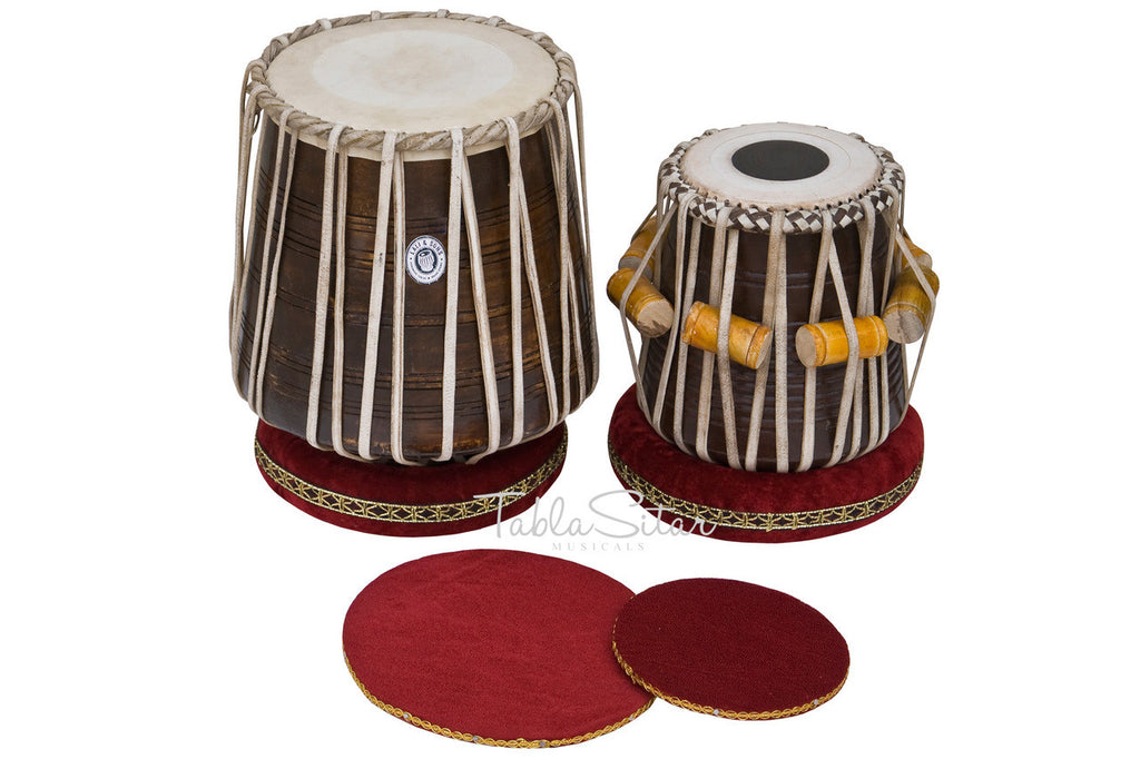 MAHARAJA MUSICALS Dhama Jori - Sheesham Wood Dhama and Dayan(Tabla) - EBI