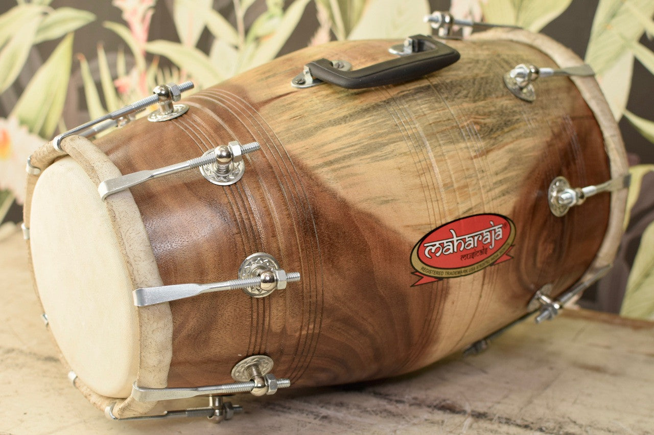 MAHARAJA Pro Dholak (Dholki), Sheesham Wood, Bolt-tuned, Spanner ABI