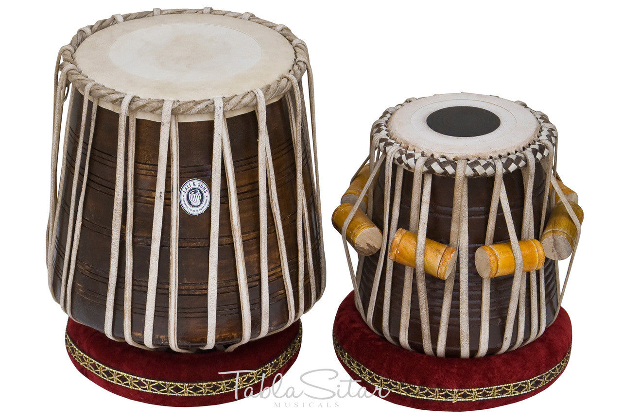 MAHARAJA MUSICALS Dhama Jori - Sheesham Wood Dhama and Dayan(Tabla) - EBI