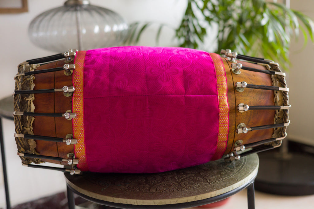 MAHARAJA Mridangam, Jackfruit Wood, Bolt Tuned, South Indian Drum BBI