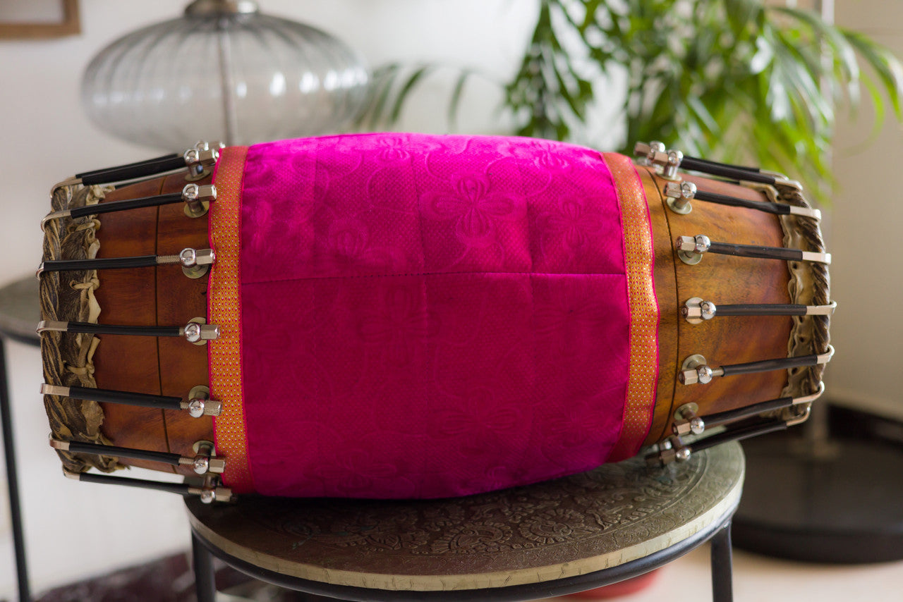 MAHARAJA Mridangam, Jackfruit Wood, Bolt Tuned, South Indian Drum BBI