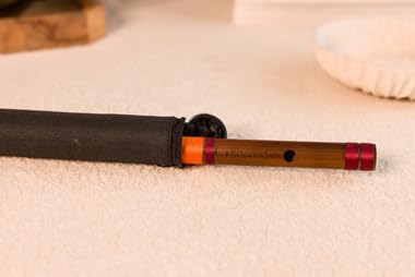 MAHARAJA Scale C Natural Medium 19 Inches, Indian Bamboo Flute (PDI-CCEH)