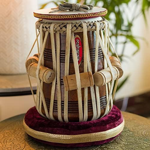 Maharaja Musicals Dayan Tabla, Sheesham Wood, With Gajra, Tuneable To C Sharp DY-2