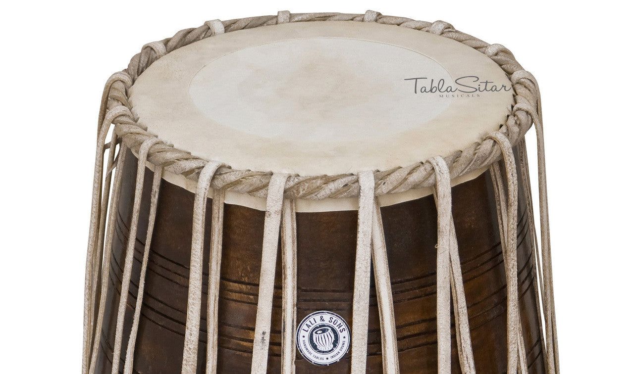 MAHARAJA MUSICALS Dhama Jori - Sheesham Wood Dhama and Dayan(Tabla) - EBI