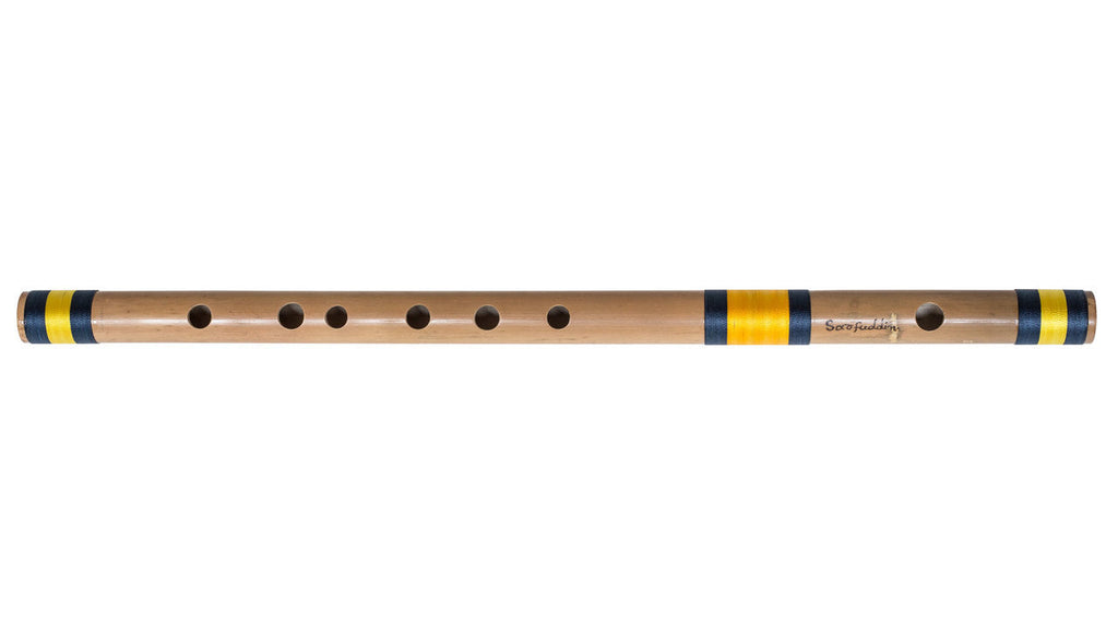 Sarfuddin Concert Bansuri Flute, Scale C Medium, 19", Bamboo