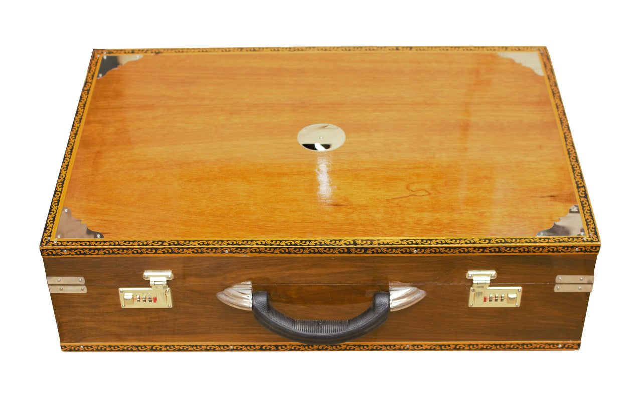 MONOJ K SARDAR Harmonium, 13 Scales, Spl 4 Reeds, Teak Wood, DHJ