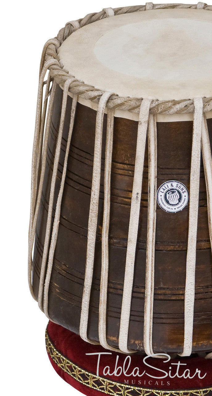 MAHARAJA MUSICALS Dhama Jori - Sheesham Wood Dhama and Dayan(Tabla) - EBI
