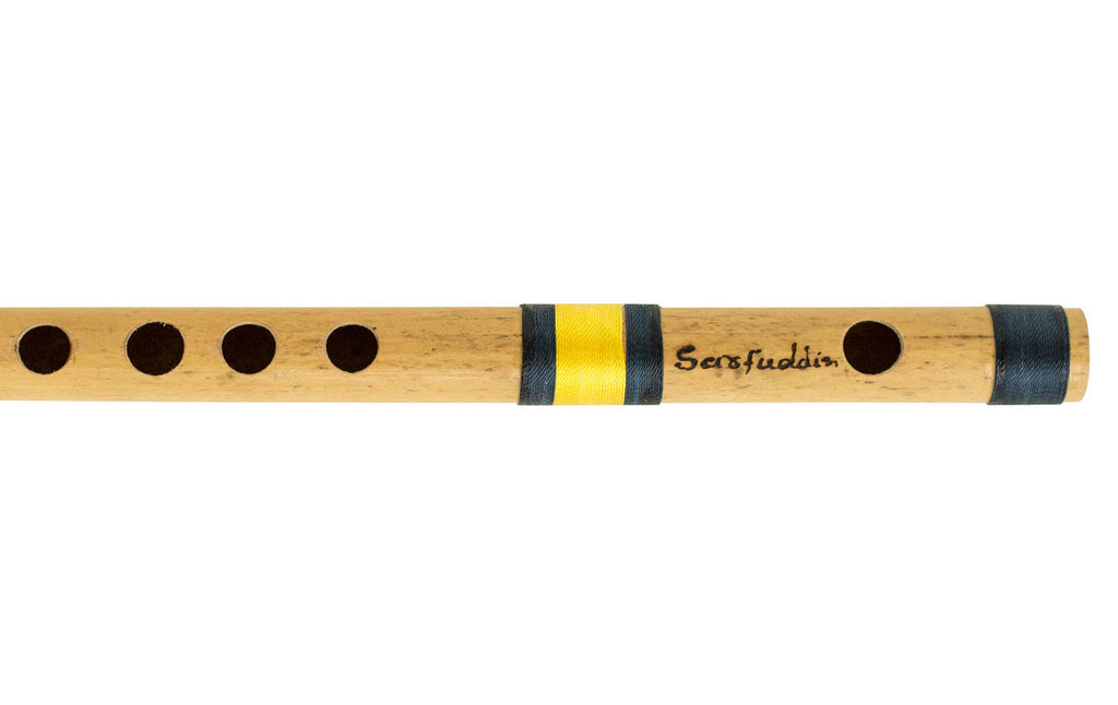 Sarfuddin Concert Bansuri Flute, Scale C Small, 9.5", Bamboo