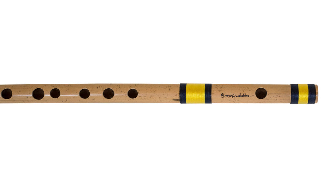 Sarfuddin Concert Bansuri Flute, Scale E Medium, 16", Bamboo