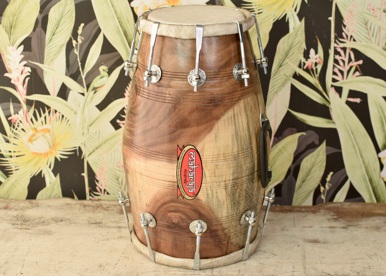 MAHARAJA Pro Dholak (Dholki), Sheesham Wood, Bolt-tuned, Spanner ABI