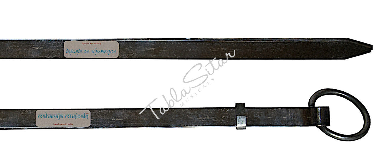MAHARAJA Steel Plain Chimta/Chimpta Pair - Musical Fire Tongs - DBI