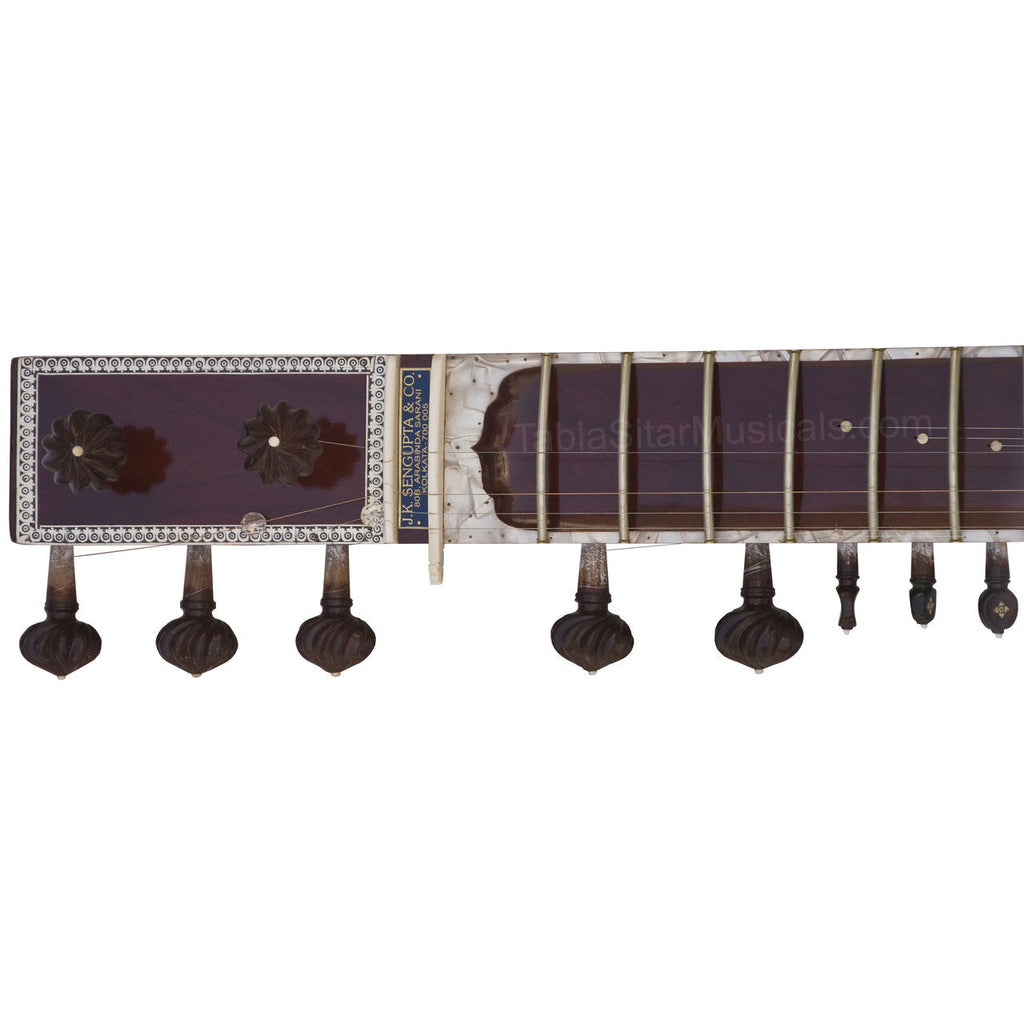 Jayanta Sengupta Sitar, Single Toomba, Fiber Case