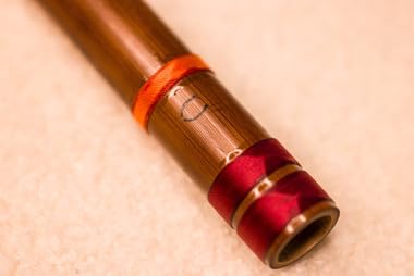 MAHARAJA Scale C Natural Medium 19 Inches, Indian Bamboo Flute (PDI-CCEH)