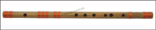 MAHARAJA Bansuri Scale C Natural Med. 19 Inch, Indian Bamboo Flute CEH