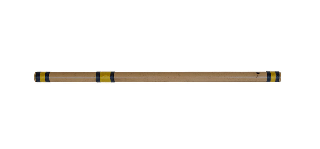 Sarfuddin Concert Bansuri Flute, Scale G# Medium, 13.2", Bamboo