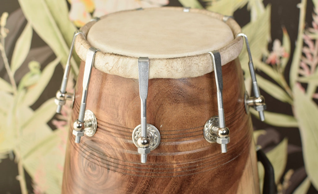 MAHARAJA Pro Dholak (Dholki), Sheesham Wood, Bolt-tuned, Spanner ABI
