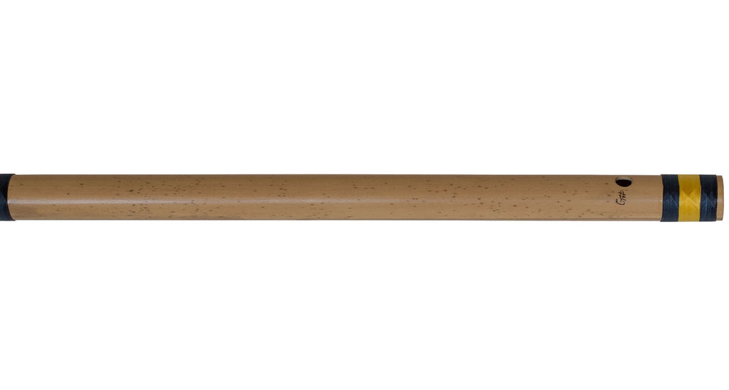 Sarfuddin Concert Bansuri Flute, Scale G# Medium, 13.2", Bamboo