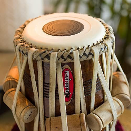 Maharaja Musicals Dayan Tabla, Sheesham Wood, With Gajra, Tuneable To C Sharp DY-2