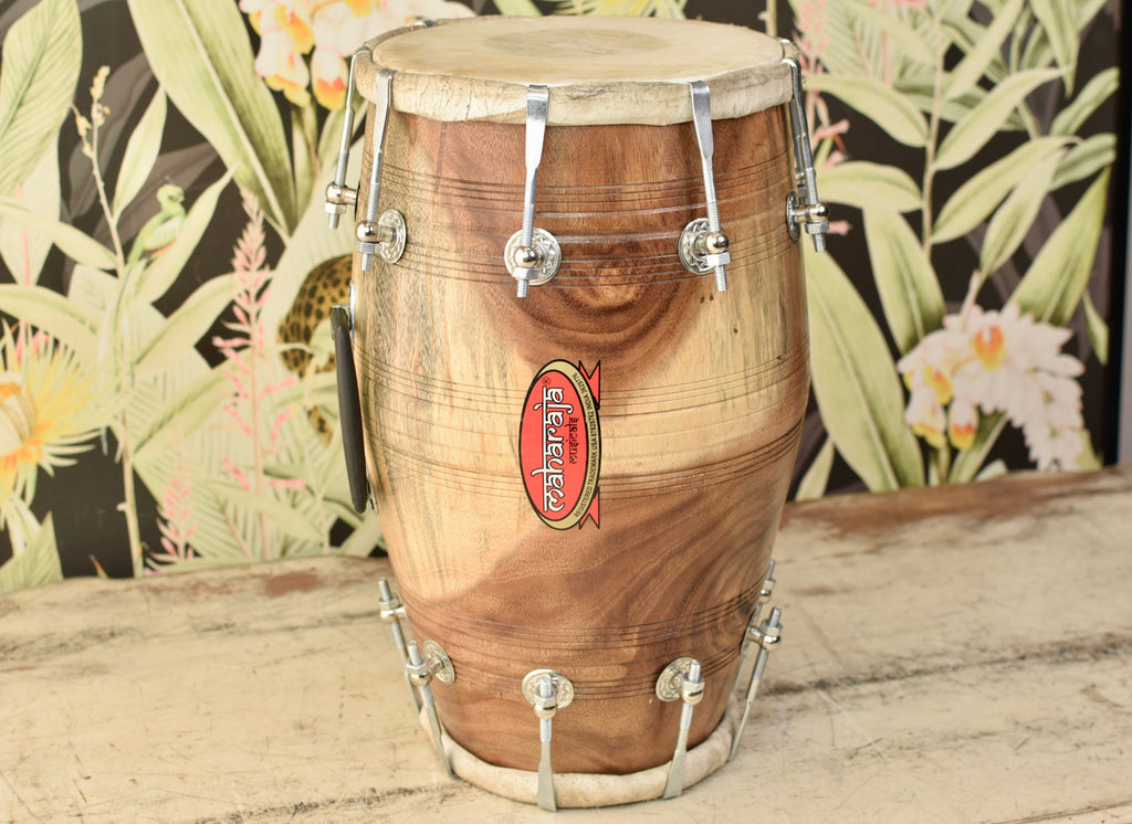MAHARAJA Pro Dholak (Dholki), Sheesham Wood, Bolt-tuned, Spanner ABI