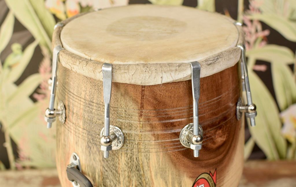 MAHARAJA Pro Dholak (Dholki), Sheesham Wood, Bolt-tuned, Spanner ABI