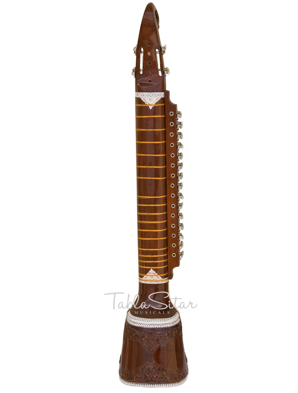 MAHARAJA Tun Wood Dilruba, Peacock End, Special Bow, With Pick-up AJI