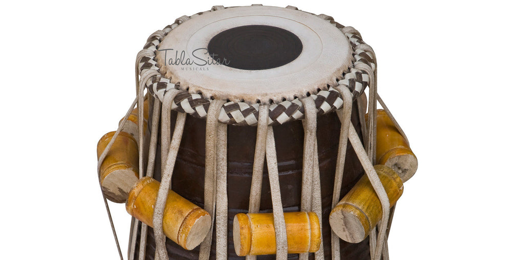 MAHARAJA MUSICALS Dhama Jori - Sheesham Wood Dhama and Dayan(Tabla) - EBI