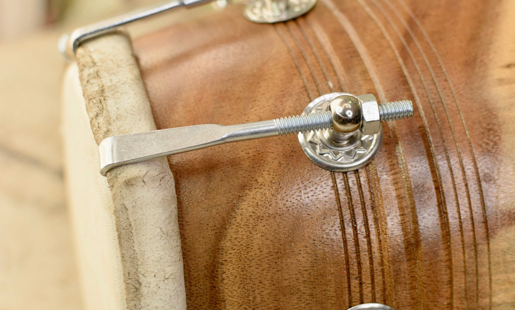 MAHARAJA Pro Dholak (Dholki), Sheesham Wood, Bolt-tuned, Spanner ABI