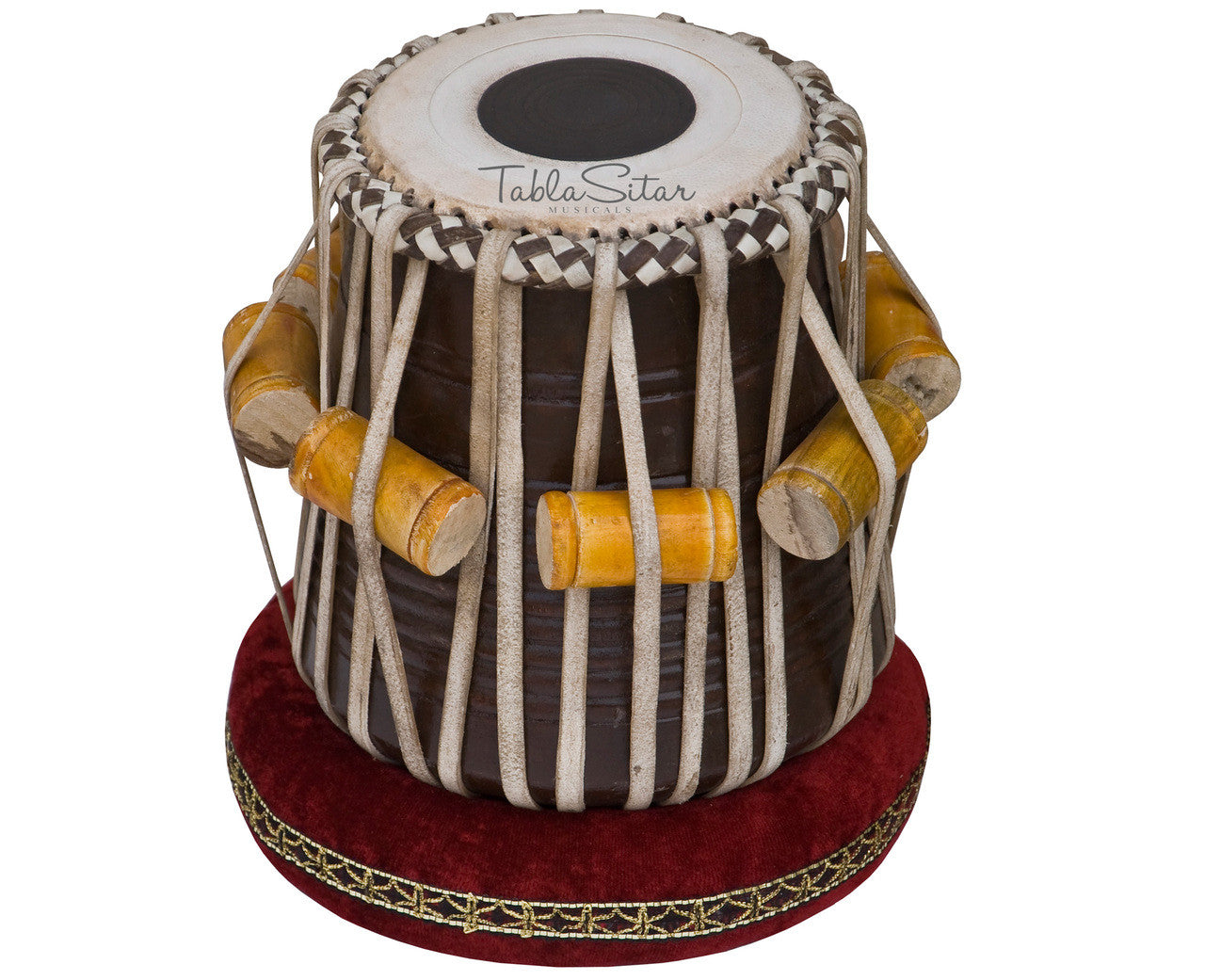 MAHARAJA MUSICALS Dhama Jori - Sheesham Wood Dhama and Dayan(Tabla) - EBI