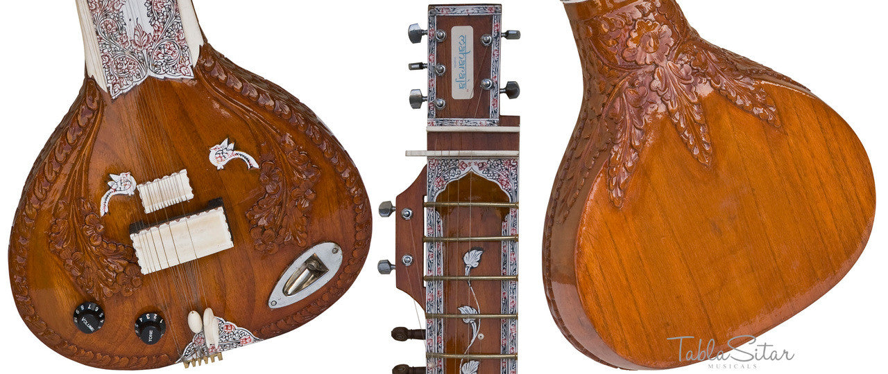 MAHARAJA Electric Sitar - Studio Edition - Vol. & Tone Controls AAH