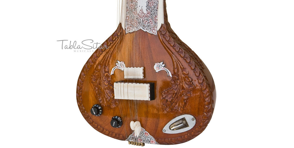 MAHARAJA Electric Sitar - Studio Edition - Vol. & Tone Controls AAH