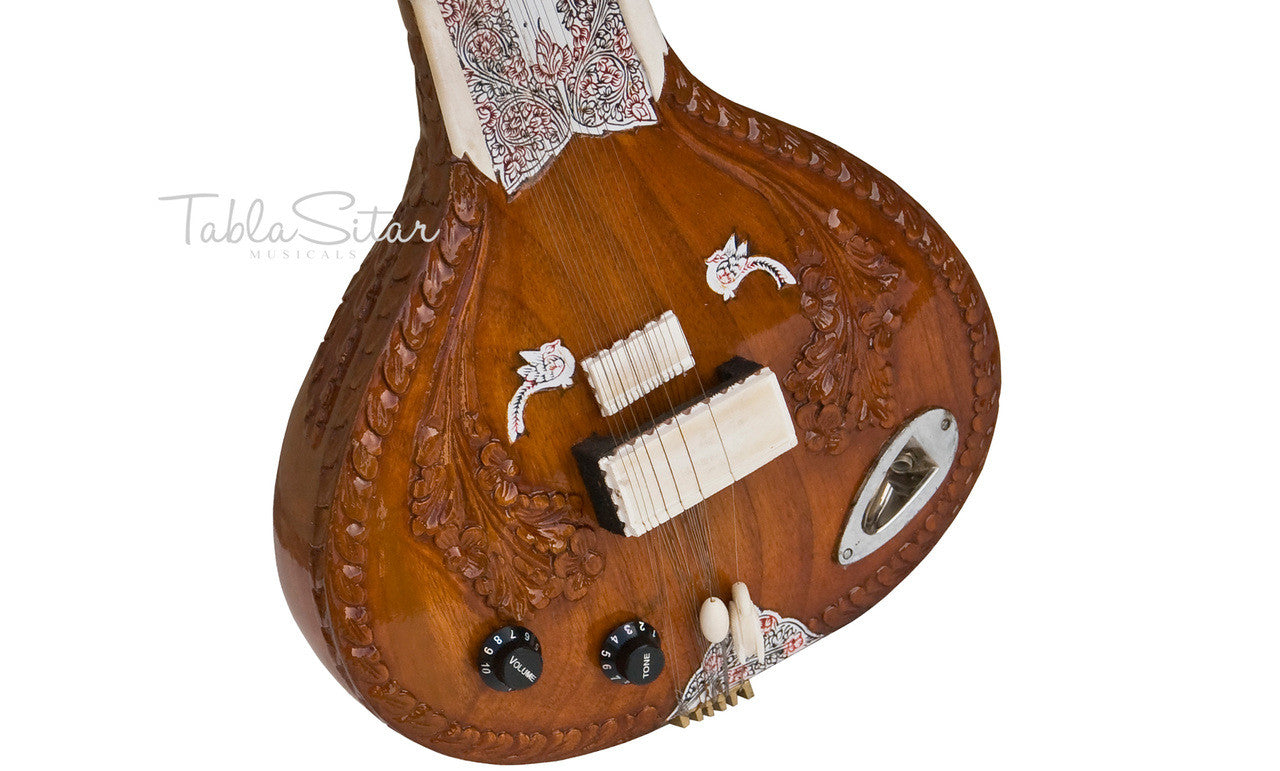 MAHARAJA Electric Sitar - Studio Edition - Vol. & Tone Controls AAH