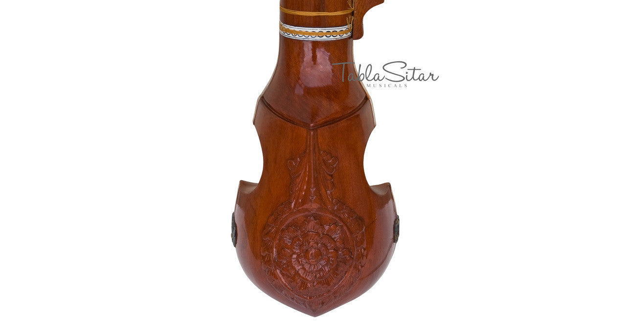 MAHARAJA Special Kaamdar Esraj, Special Bow, Tun Wood - ABA