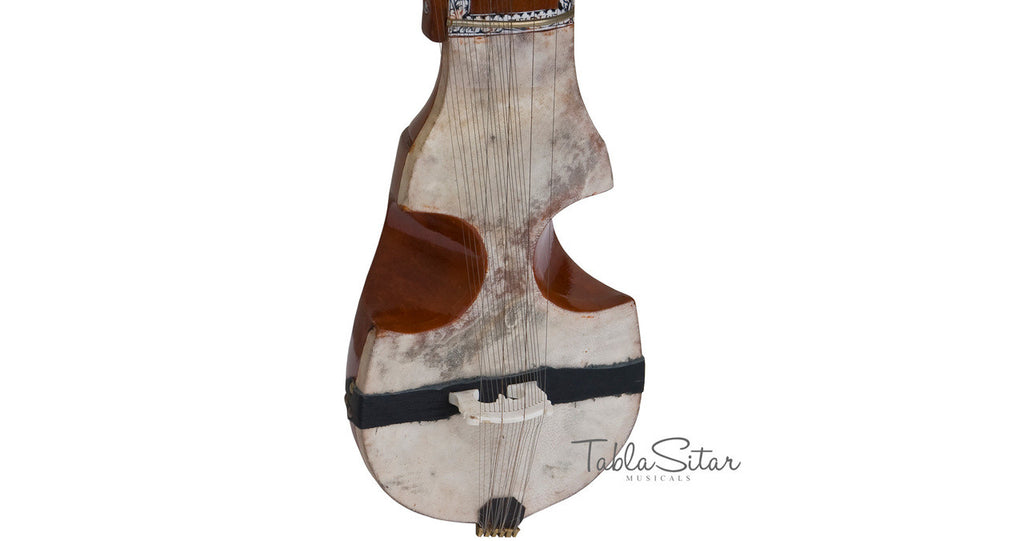 MAHARAJA Special Kaamdar Esraj, Special Bow, Tun Wood - ABA