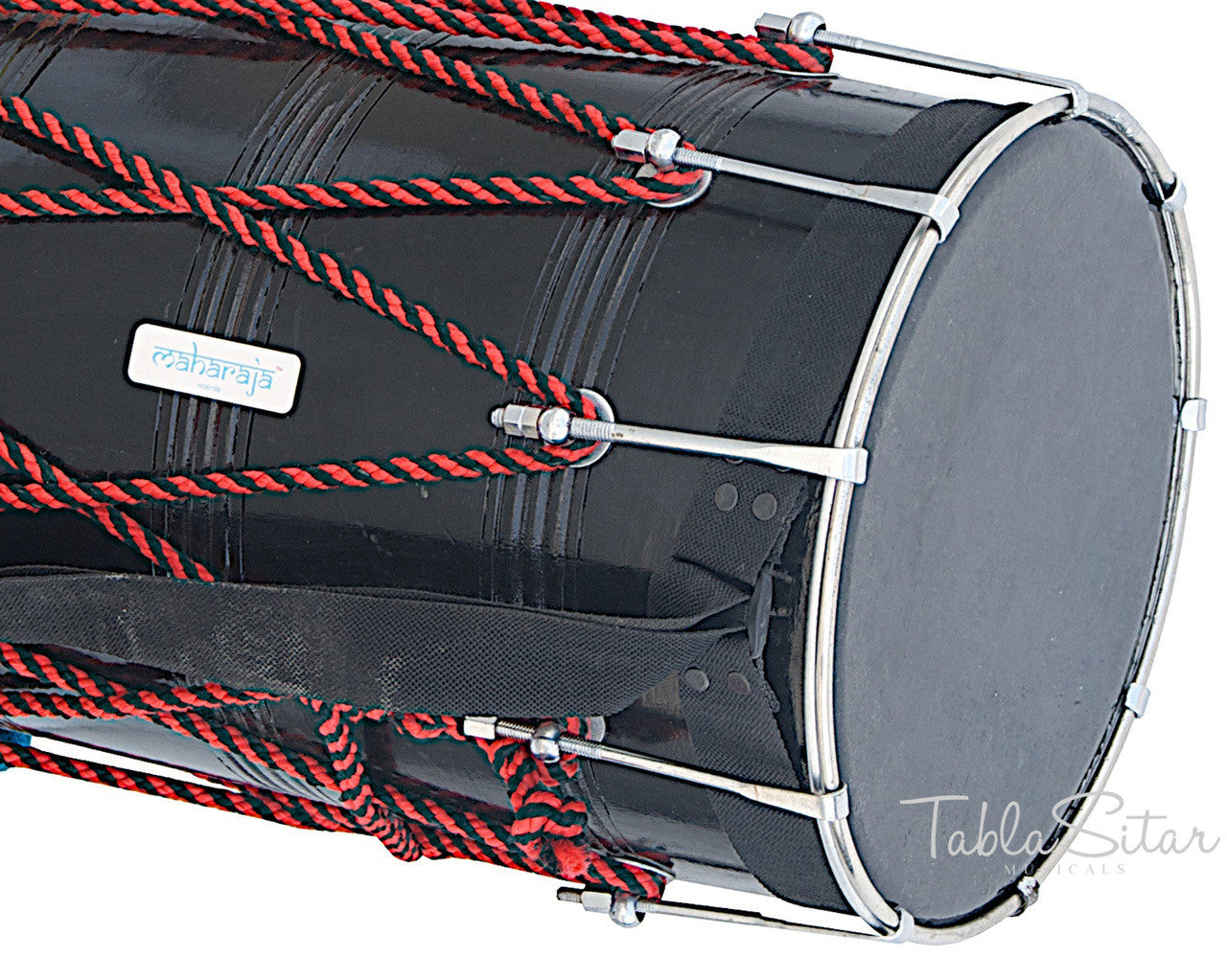 MAHARAJA Junior Dhol, Mango Wood, Punjabi Bhangra Dhol For Kids ACI