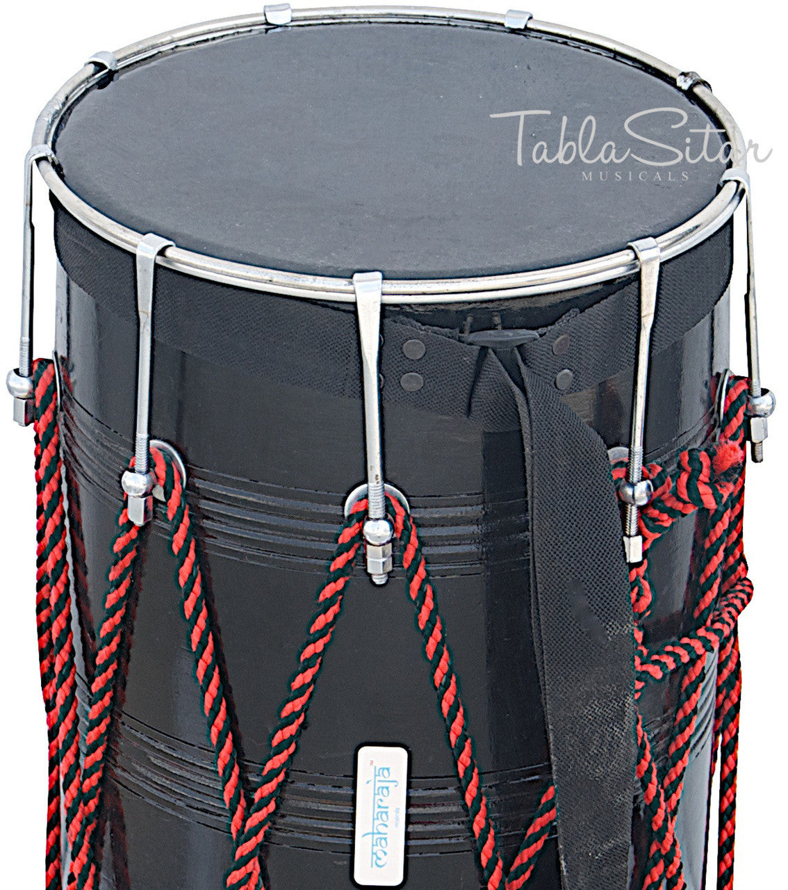MAHARAJA Junior Dhol, Mango Wood, Punjabi Bhangra Dhol For Kids ACI