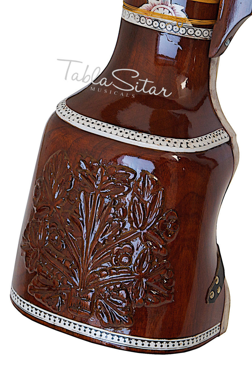 MAHARAJA Guldasta Tun Wood Dilruba - Special Bow ADG