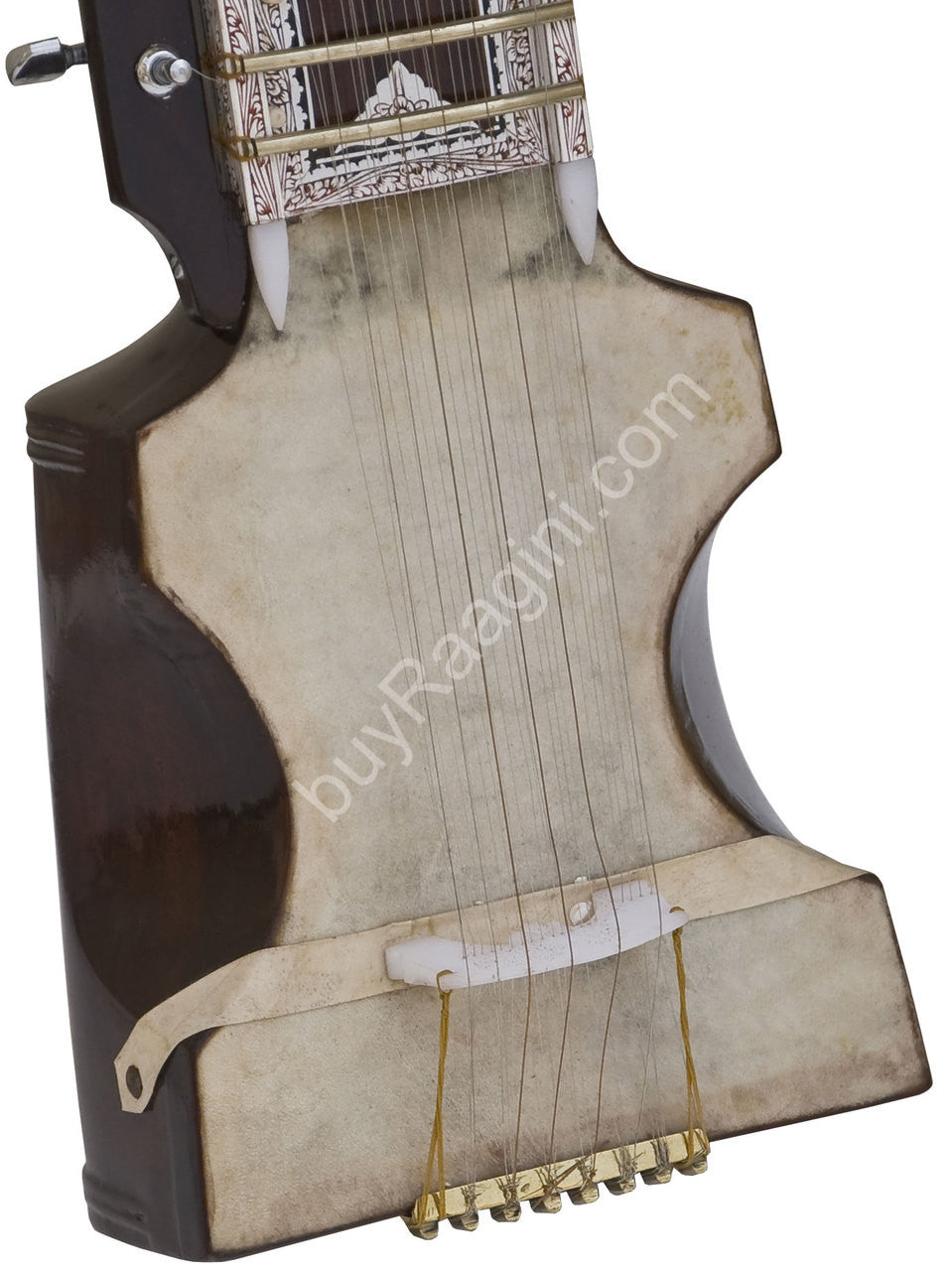MONOJ K SARDAR Tun Wood Dilruba, Concert, Horse Hair Bow, Fiber Case AFD