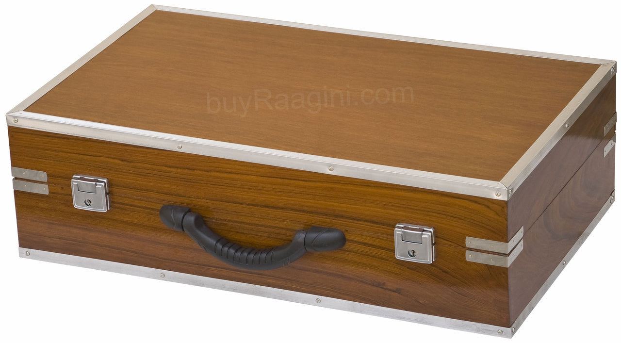 MONOJ K SARDAR Harmonium  A440, 2 Reeds, Teak, Folding, Concert AFG