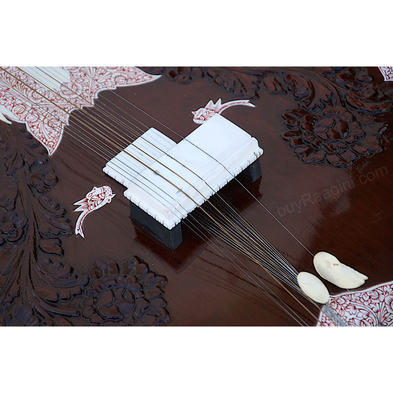Monoj K Sardar Sitar - Ravi Shankar Style, Angur Patta, Fiber Case AFH