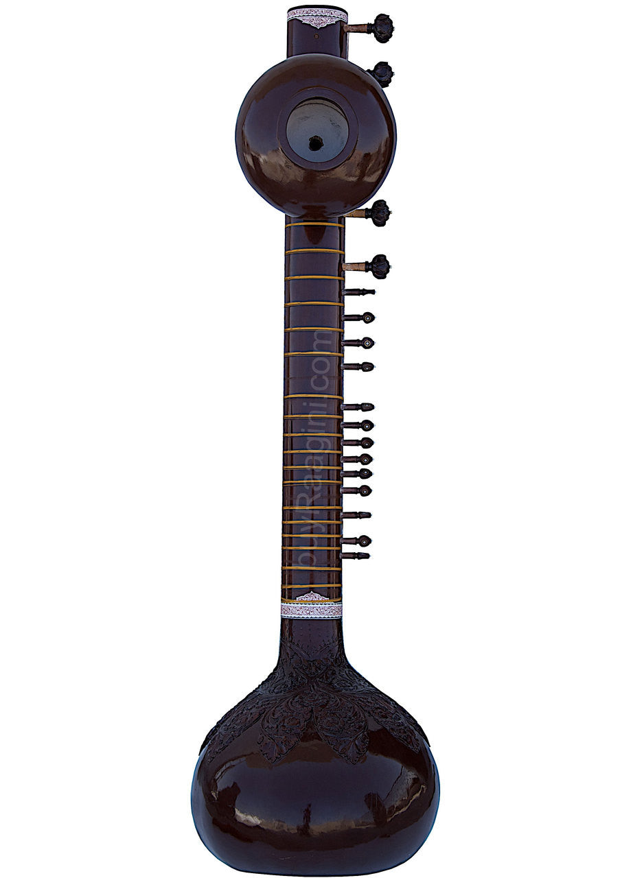 Monoj K Sardar Sitar - Ravi Shankar Style, Angur Patta, Fiber Case AFH