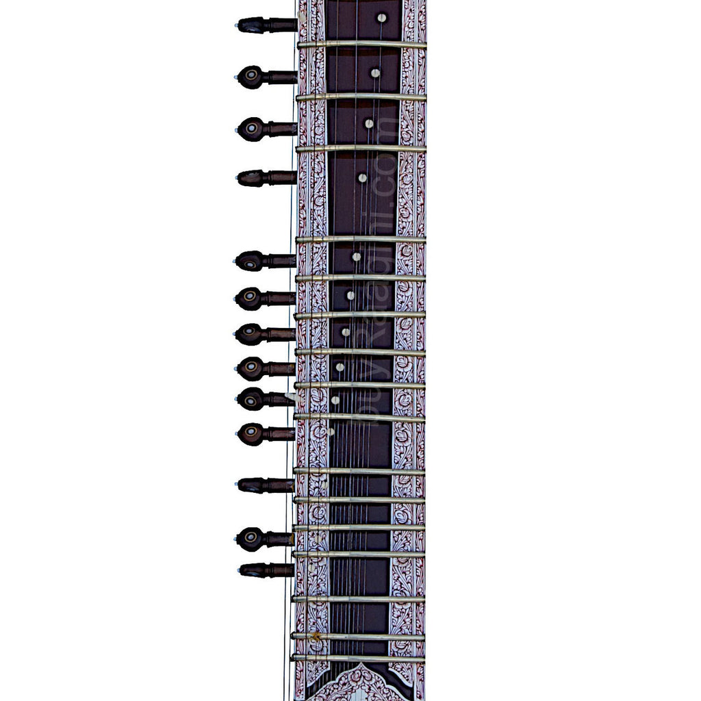 Monoj K Sardar Sitar - Ravi Shankar Style, Angur Patta, Fiber Case AFH