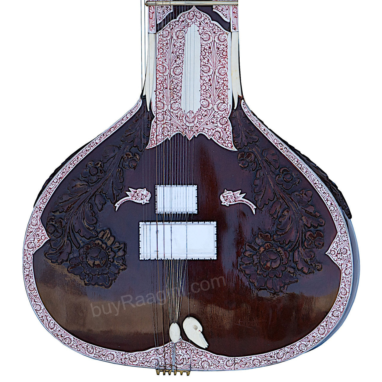 Monoj K Sardar Sitar - Ravi Shankar Style, Angur Patta, Fiber Case AFH