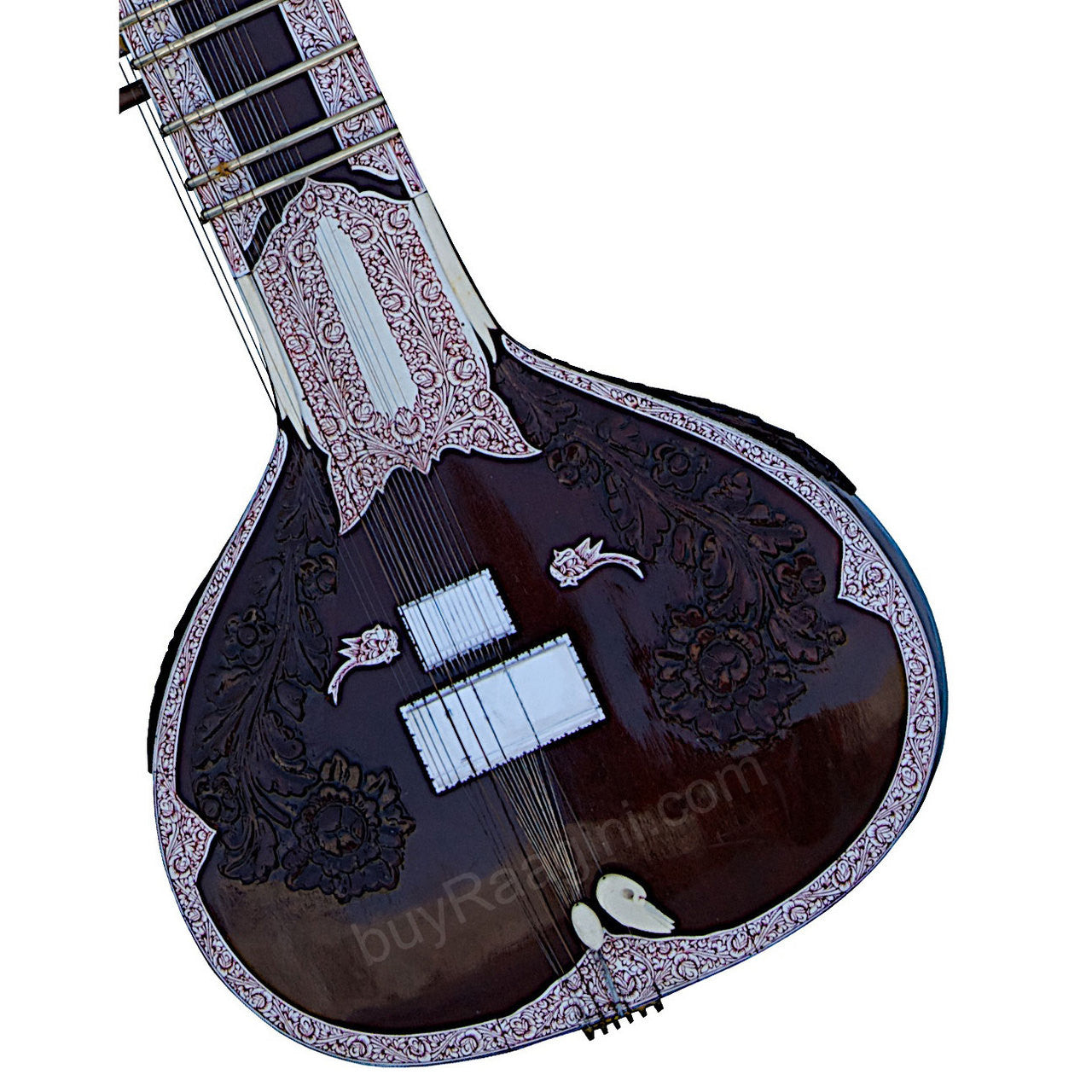 Monoj K Sardar Sitar - Ravi Shankar Style, Angur Patta, Fiber Case AFH