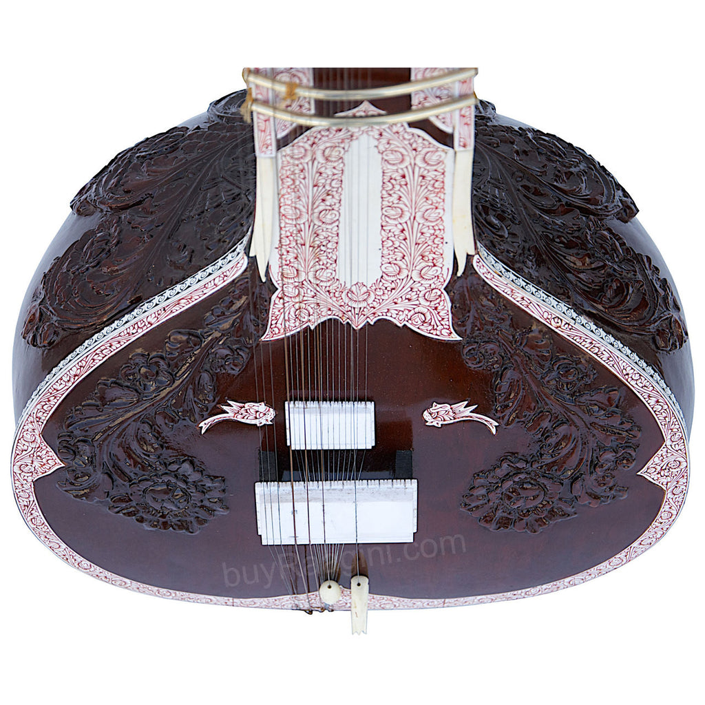 Monoj K Sardar Sitar - Ravi Shankar Style, Angur Patta, Fiber Case AFH