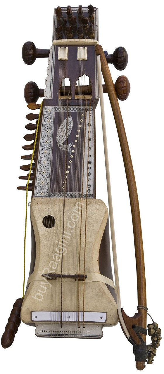 Pritam Singh Special handmade Sarangi -  Totta Model - Special Horse Hair Bow - (BR-AGC)
