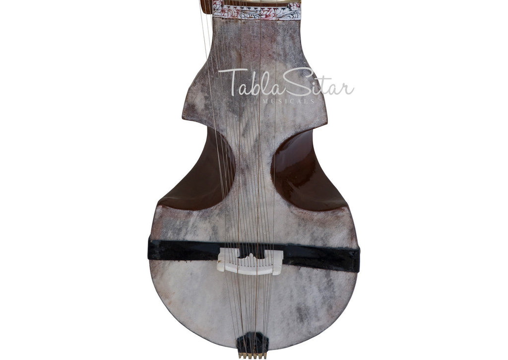 MAHARAJA Special Peacock Esraj, Special Bow, Tun Wood - AJH