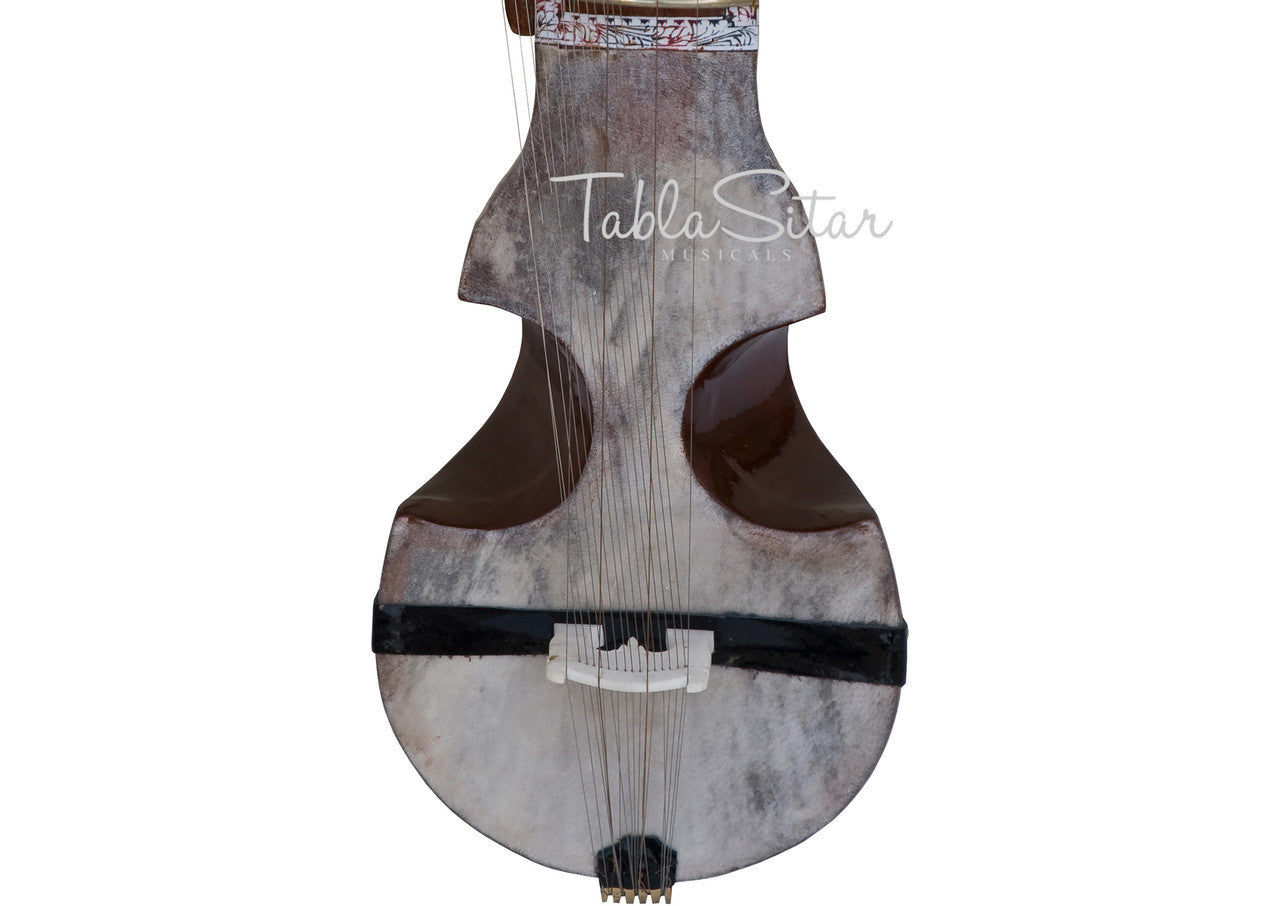 MAHARAJA Special Peacock Esraj, Special Bow, Tun Wood - AJH